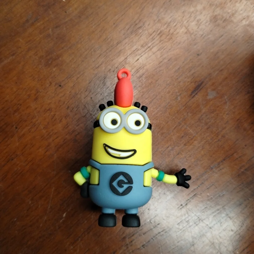 New Rooster Chicken Minion Figure Keychain